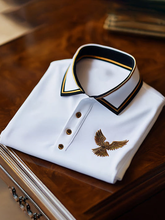 Męska koszulka polo Vintage Holiday Business Casual