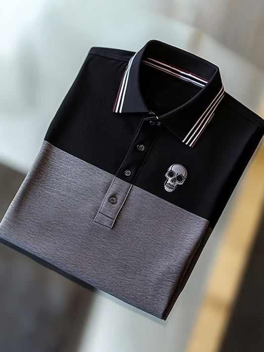 Męska koszulka polo Vintage Holiday Business Casual
