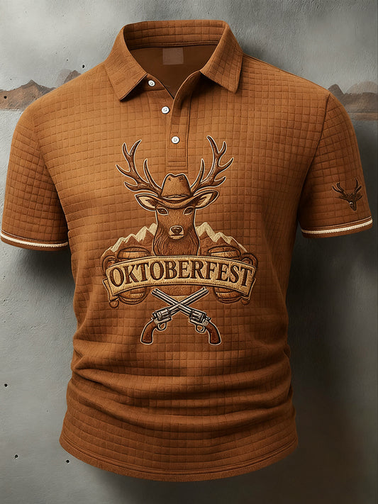 Męska koszulka polo Vintage Holiday Business Casual