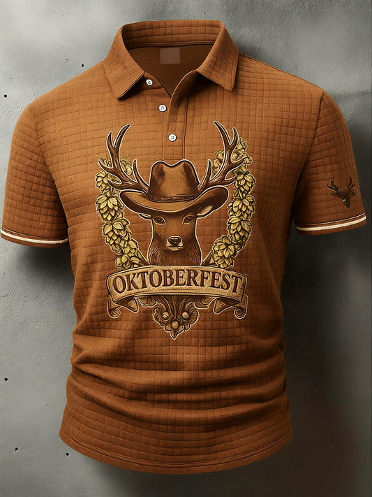Męska koszulka polo Vintage Holiday Business Casual