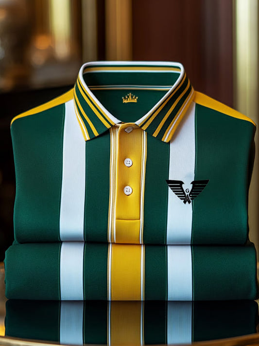 Męska koszulka polo Vintage Holiday Business Casual