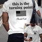 Męska koszulka pamiątkowa Charlie Kirk Turning Point USA Trump