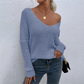 ✨Damski sweter z odkrytymi ramionami Luźny, lekki sweter rozpinany Top