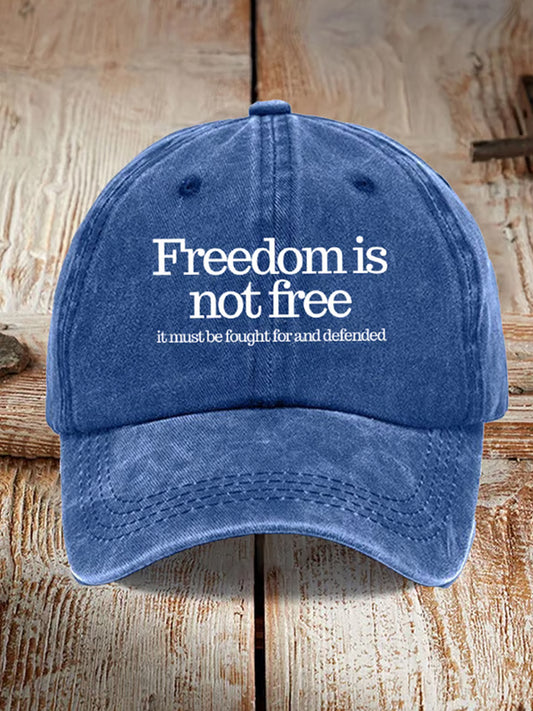 Pamiątkowy kapelusz z nadrukiem unisex Charlie Kirk