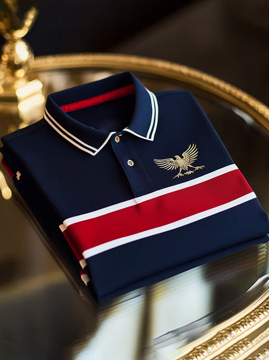 Męska koszulka polo Vintage Holiday Business Casual