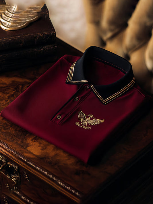 Męska koszulka polo Vintage Holiday Business Casual