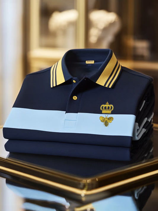 Męska koszulka polo Vintage Holiday Business Casual