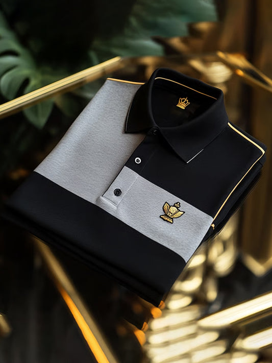 Męska koszulka polo Vintage Holiday Business Casual