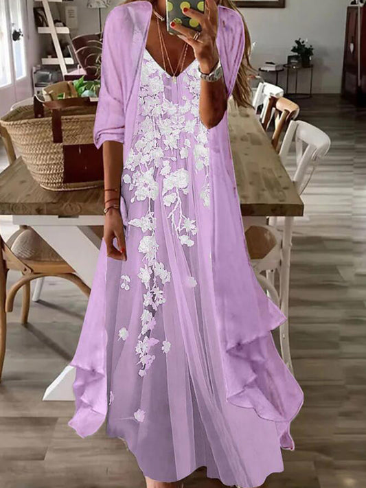 Damska na co dzień Spódnica długa spódnica w stylu indyjskim Spódnica dwuczęściowa