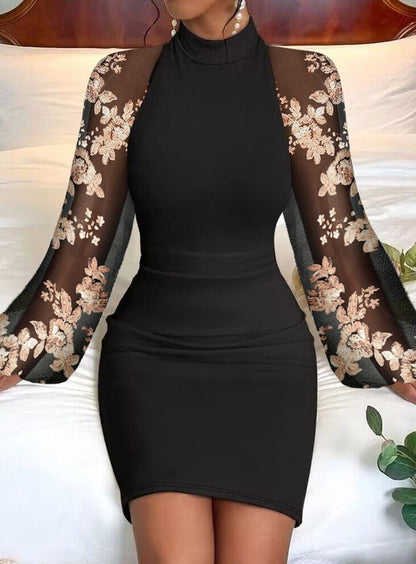 Damska sukienka w stylu vintage na co dzień Comfort