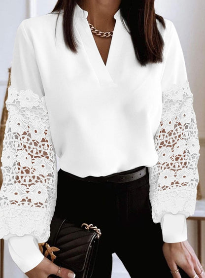 Damski top retro na co dzień Comfort