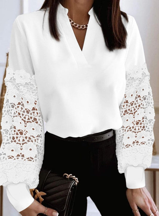 Damski top retro na co dzień Comfort