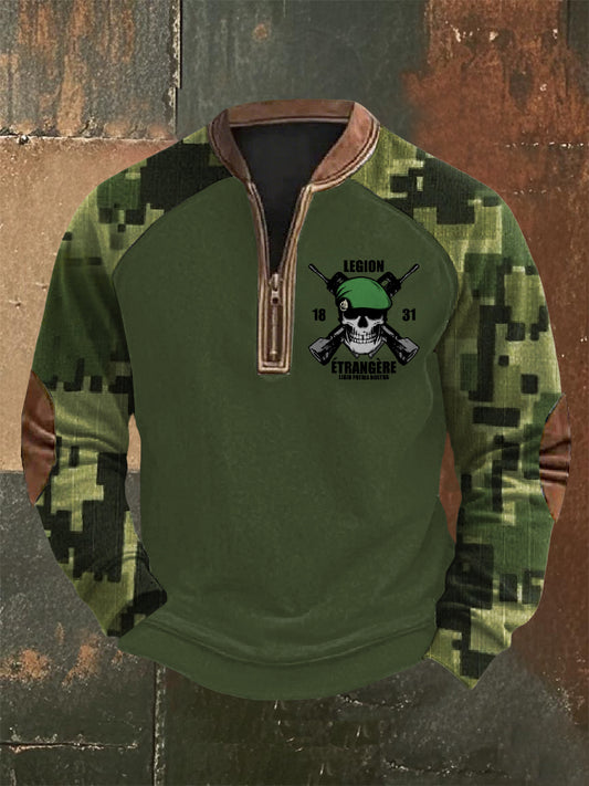 Homme Vintage Régiment Étranger Gardes