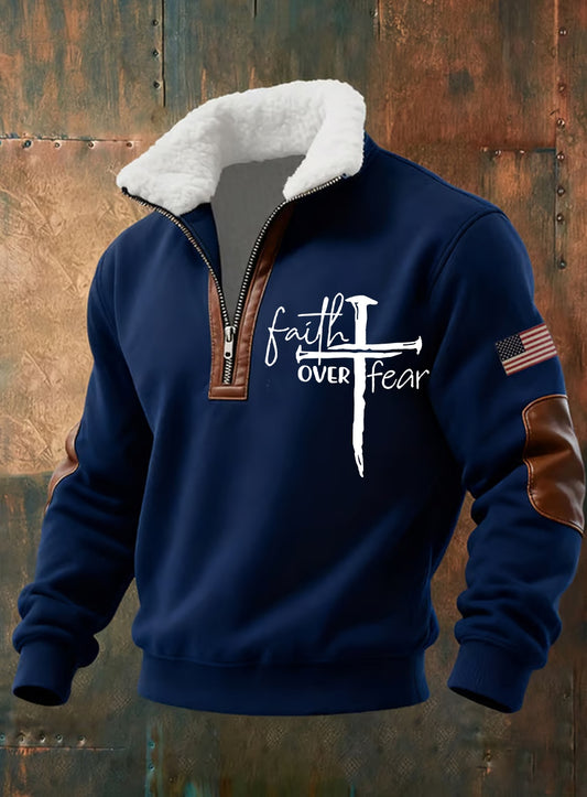 Męska bluza w stylu vintage Art Faith Casual