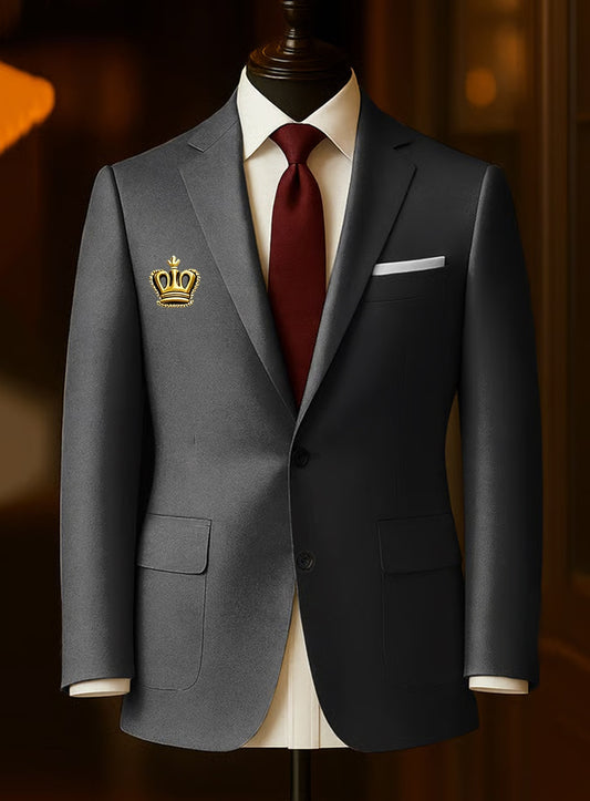 Męski Vintage Business Casual Blazer