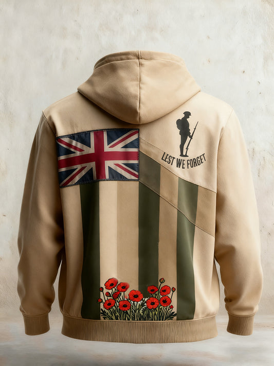 Męska bluza z kapturem oversize z kieszeniami