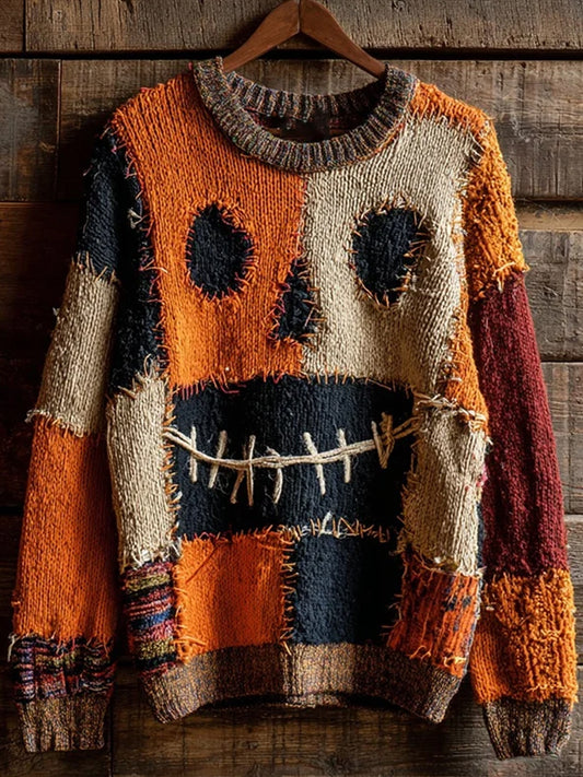 Damskie Vintage Animal Art Print Casual Retro Bluza z kapturem