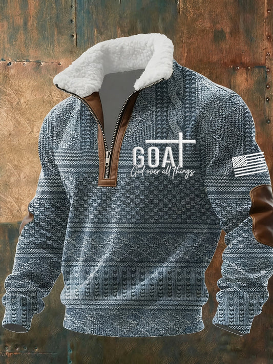 Męska bluza w stylu vintage Art Faith Casual